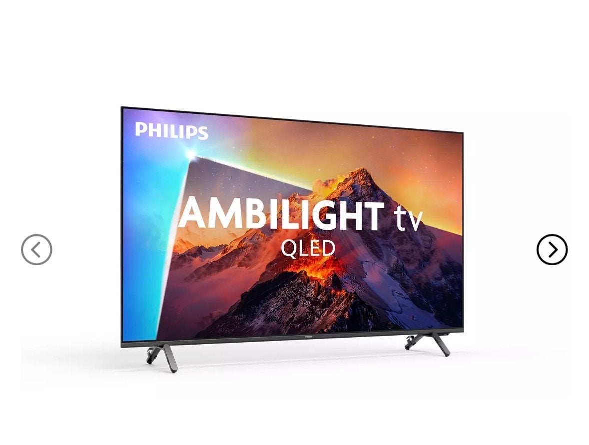 Philips Ambilight TV 55 inch 4K QLED Smart TV, Audio, Tv en Foto, Televisies, Ophalen, Philips, QLED, 50 Hz