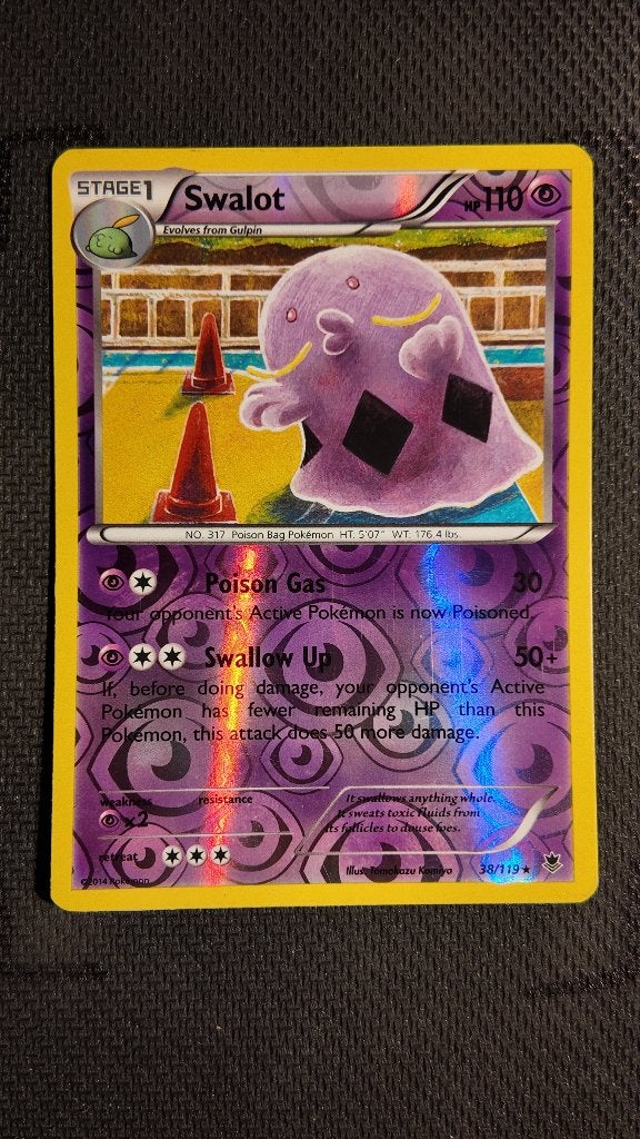 Swalot 38 Phantom Forces | Pokemon kaart, Ophalen, Zo goed als nieuw, Losse kaart, Foil