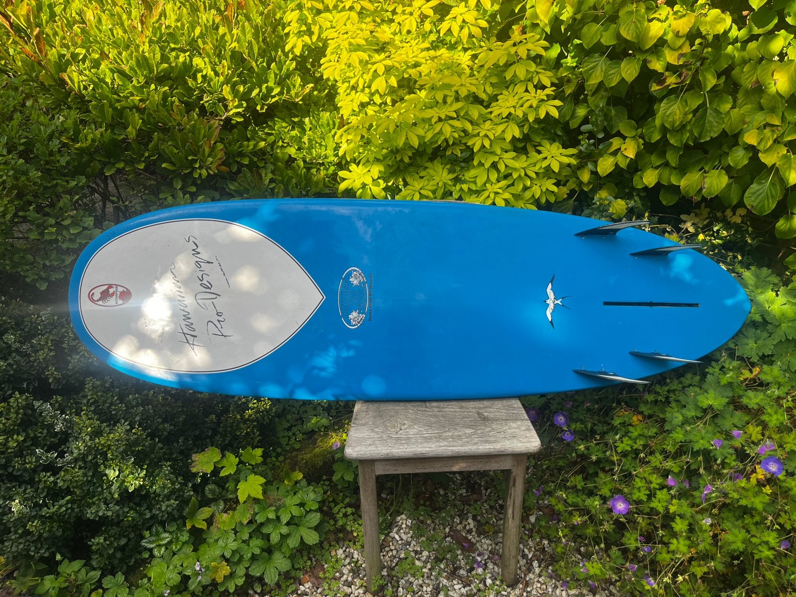 5’10” Donald Takayama scorpion, Watersport en Boten, Ophalen, Gebruikt, Shortboard, Met vinnen