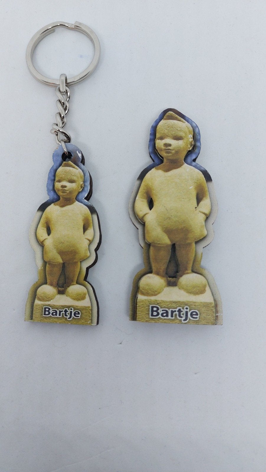 Bartje sleutelhanger en koelkastmagneetje set, Ophalen of Verzenden, Nieuw, Overige typen