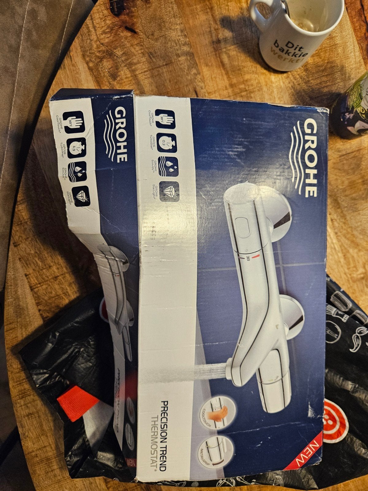 Grohe, Ophalen, Douche