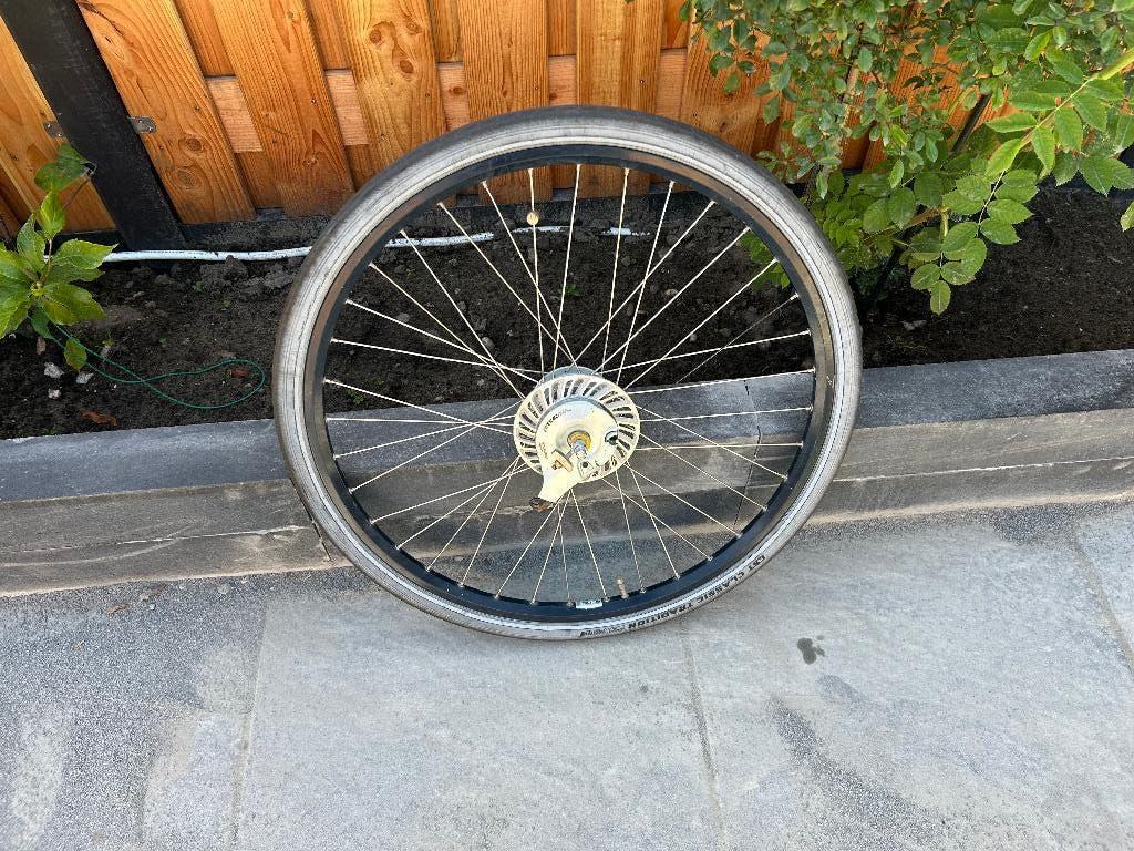 :Achterwiel 28 inch 8 NEXUS versnellingen rollerbrakes, Wiel, Gebruikt, Shimano Nexus, Ophalen of Verzenden