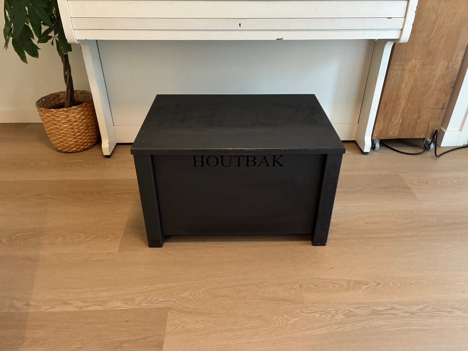 Houtbak, Ophalen, Zo goed als nieuw, Minder dan 50 cm