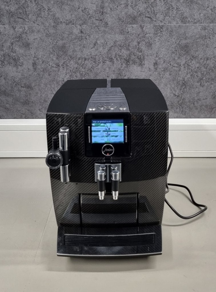 Jura J9.3 Carbon Limited Edition + GARANTIE EN SERVICEBEURT, 10 kopjes of meer, Afneembaar waterreservoir, Kundendienst@jura.com