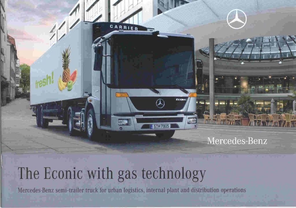 Mercedes-Benz Econic gas technology (aug. 2008), Ophalen of Verzenden, Nieuw, Mercedes