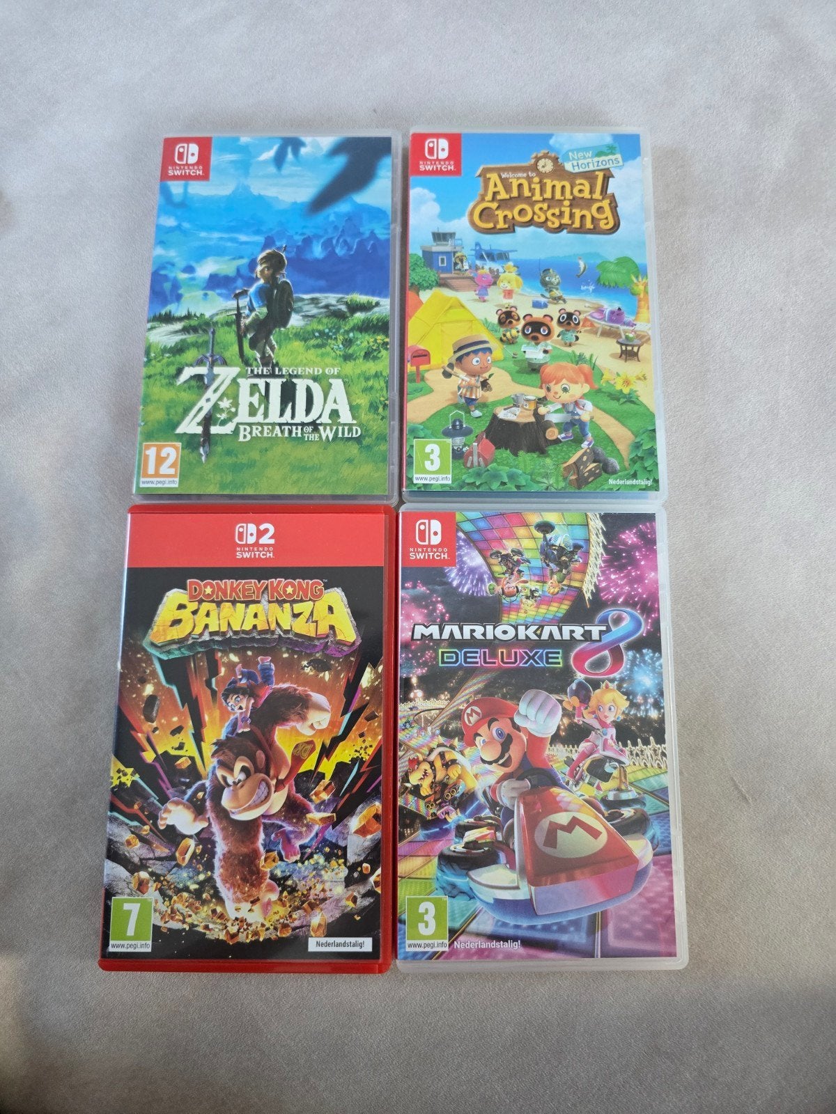 Nintendo Switch Games: Zelda, Animal Crossing, Mario Kart, Ophalen of Verzenden, Zo goed als nieuw, Met 1 controller, Switch Original