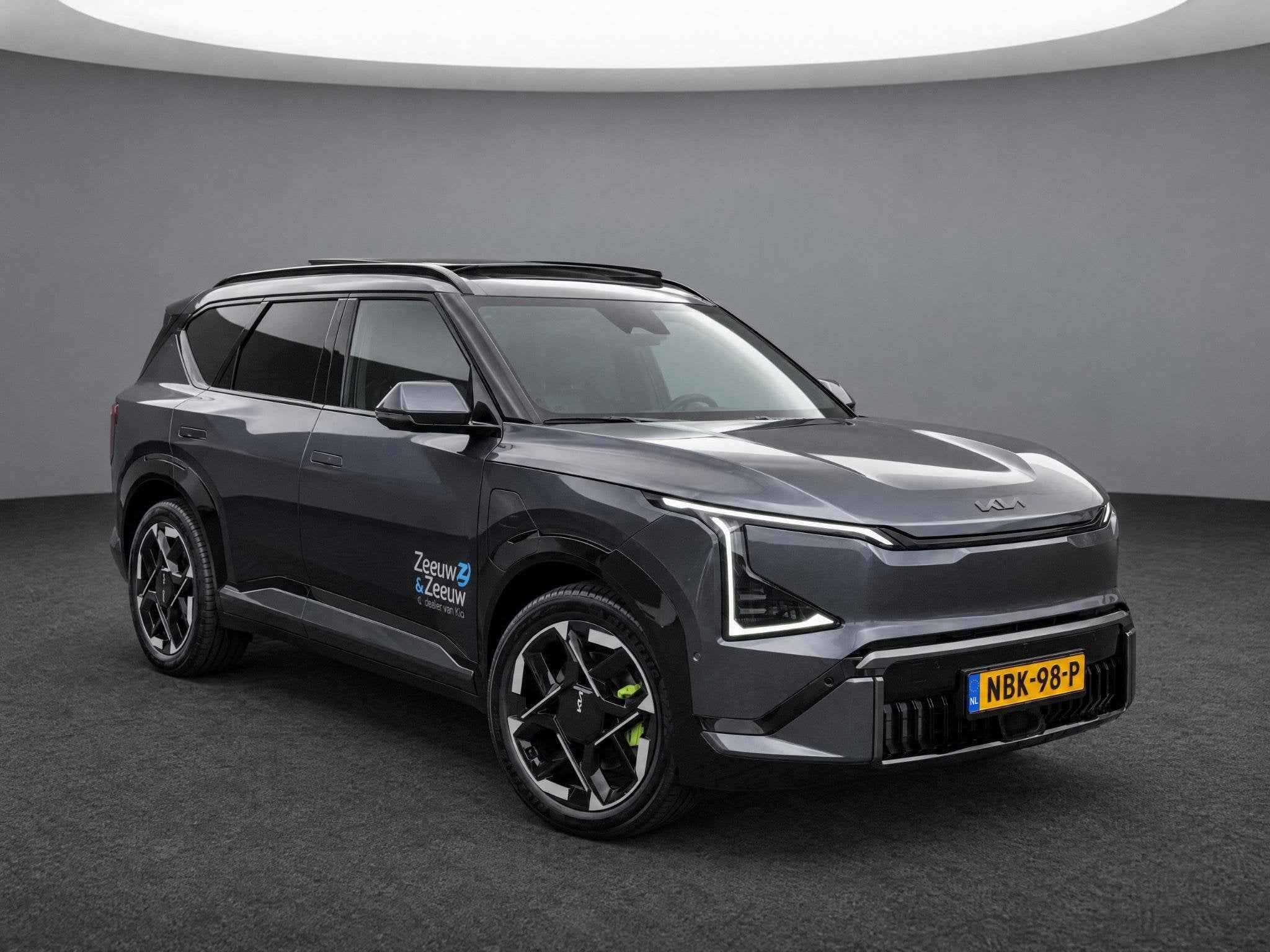 Kia EV5 GT AWD 81.4 kWh GT | Full options| Per heden te best, Auto's, Automaat, Alcantara, Origineel Nederlands, SUV of Terreinwagen