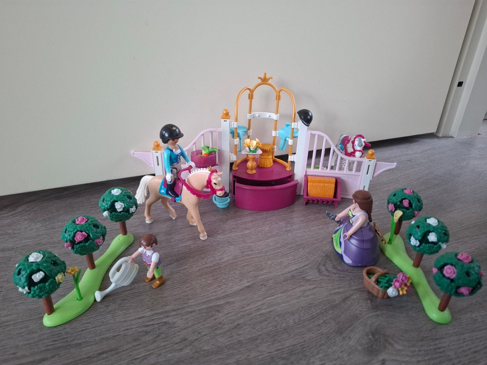 Prinsessen manege playmobil, Kinderen en Baby's, Speelgoed | Playmobil, Ophalen, Gebruikt, Complete set, Kasteel/Fort