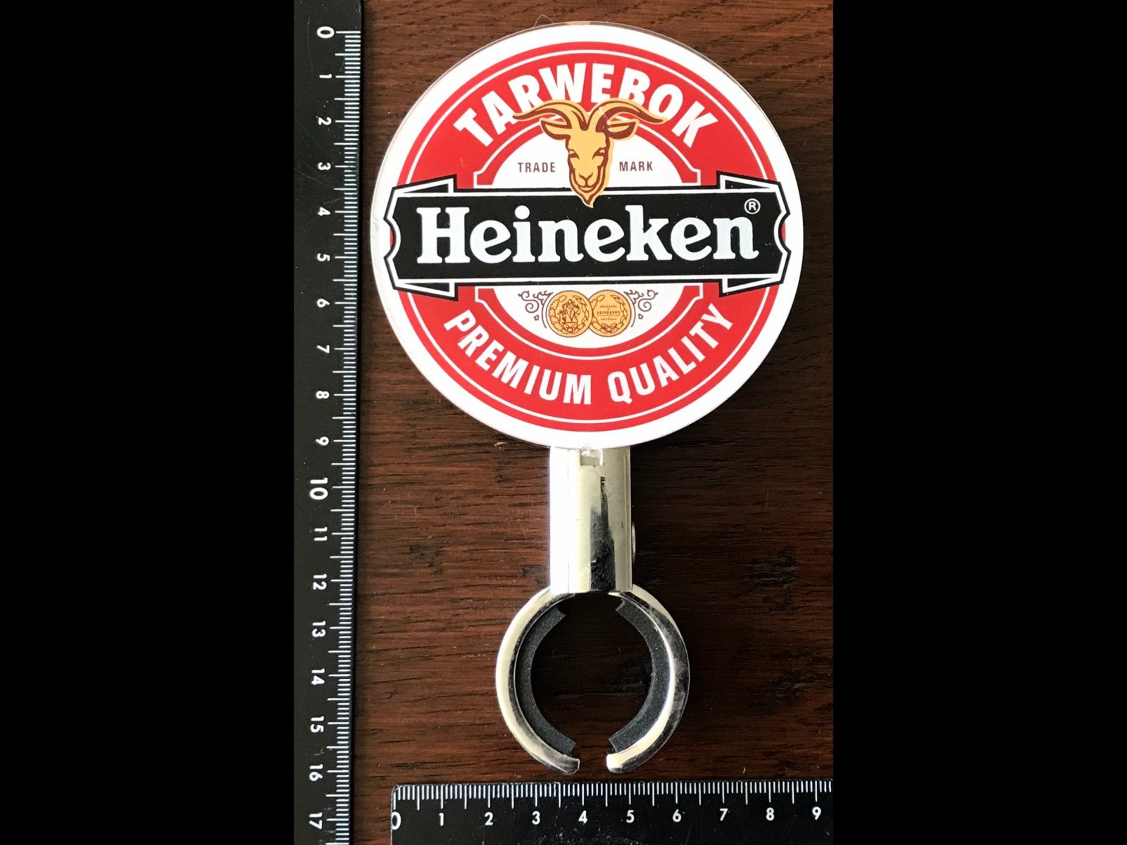 Oude Heineken TAP TARWEBOK Bier Reclame in Nieuwstaat, Ophalen of Verzenden, Zo goed als nieuw