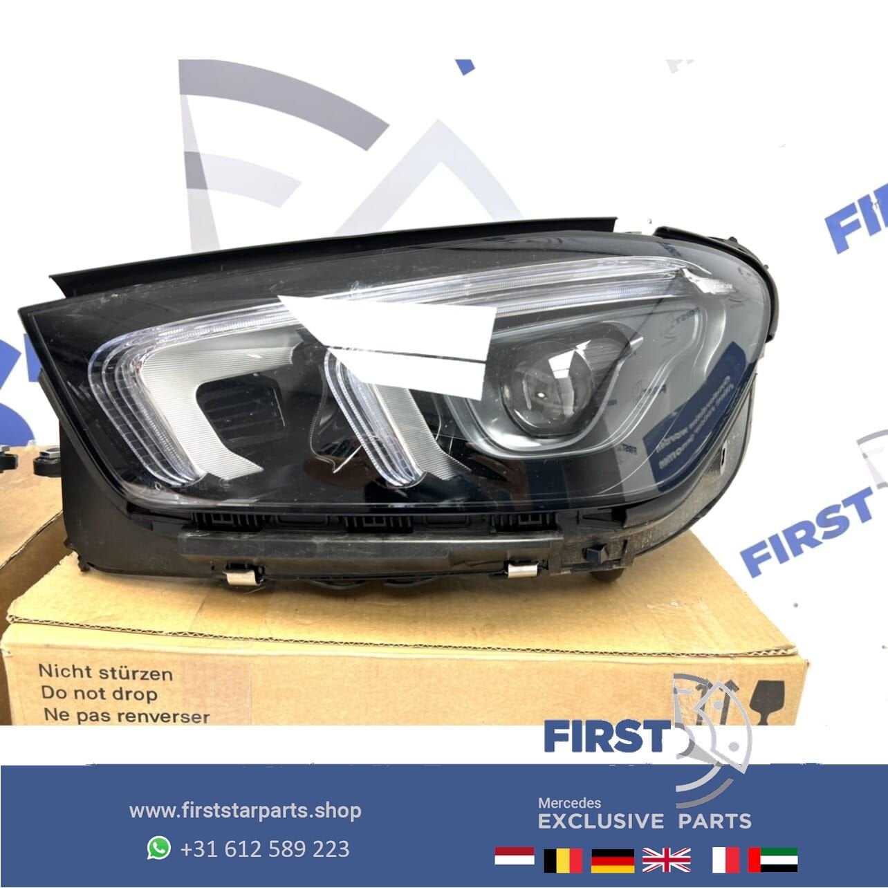 A1679066706 W167 GLE HIGH PERFORMANCE LED KOPLAMP LINKS orig, Gebruikt, -, Ophalen of Verzenden, -