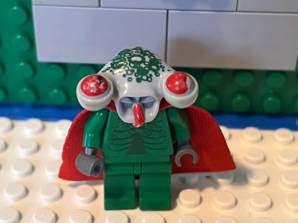 Lego Space police allien minifiguur, Ophalen of Verzenden