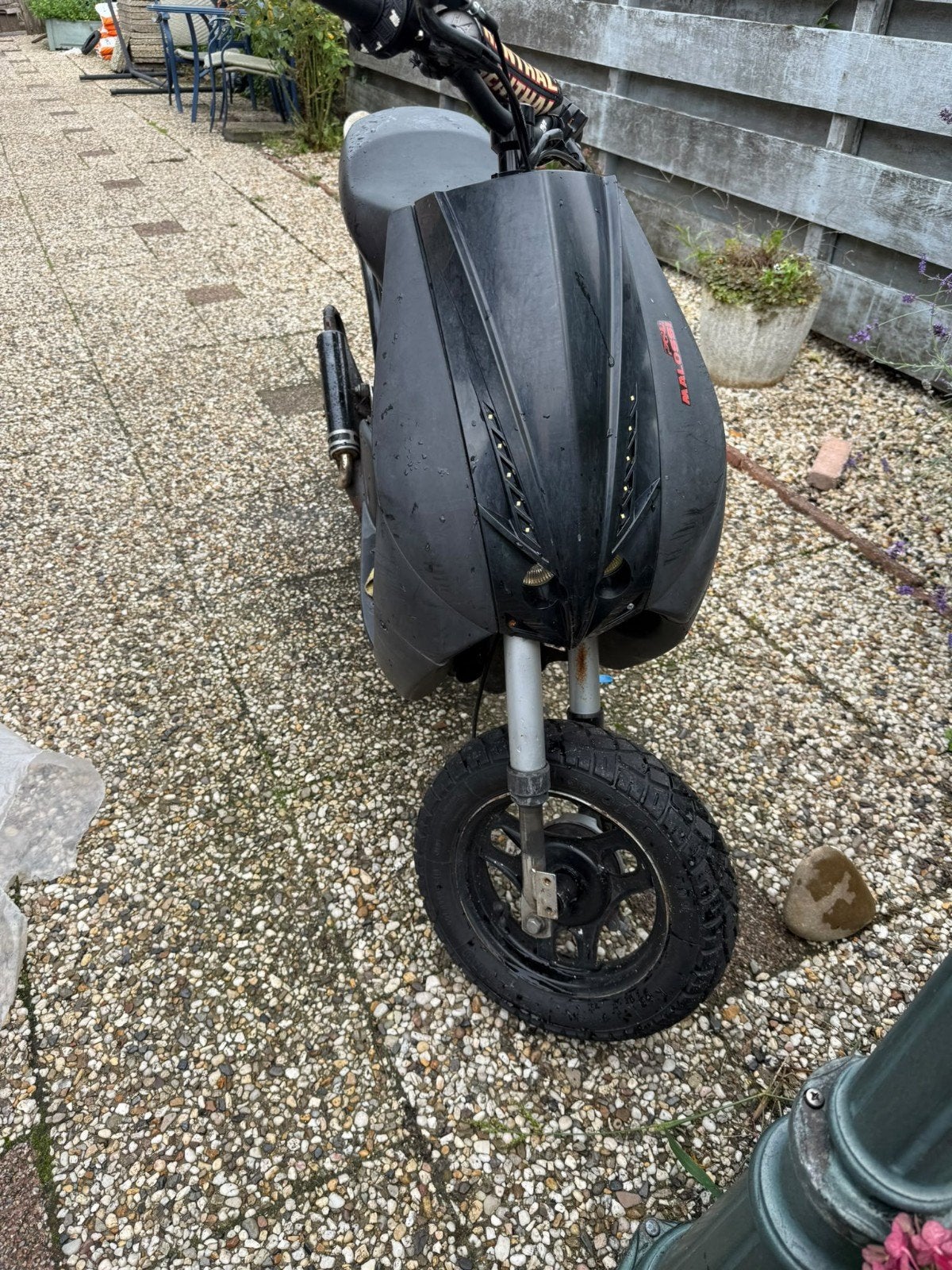 Peugeot Fox Scooter - Zwart, Gebruikt, Ophalen of Verzenden, Gebruikt, Maximaal 45 km/u, Fox