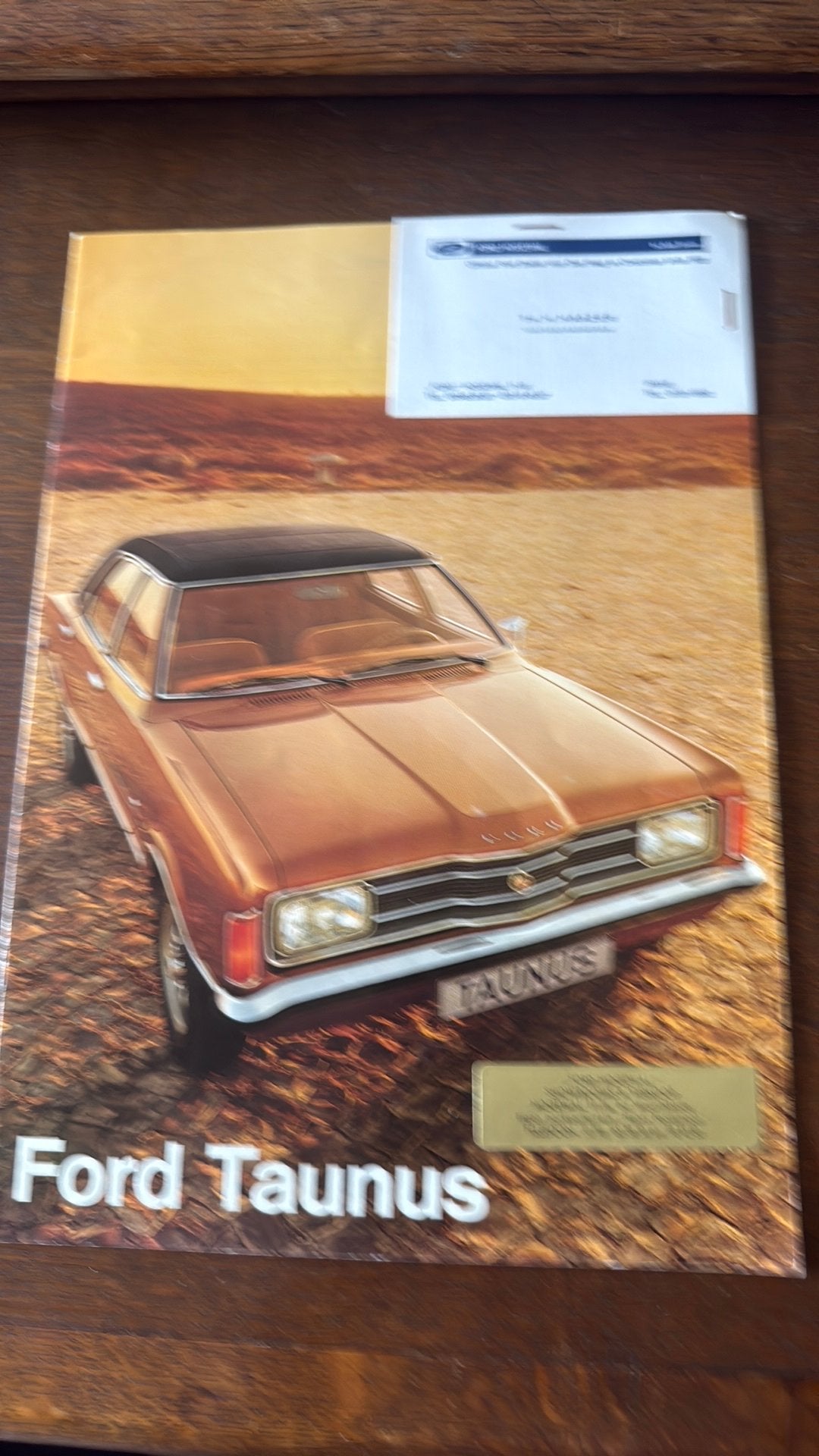 Ford Taunus folder in mooie staat Ford Den haag Haazer, Ophalen of Verzenden, Zo goed als nieuw, Ford
