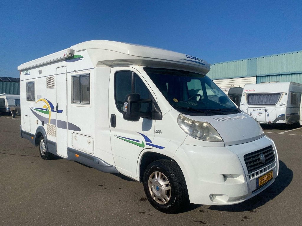 Chausson Welcome 85 bj 2007 +luifel stalling Fiat 4personen, Luifel, Fiat, Koelkast, 6 tot 7 meter