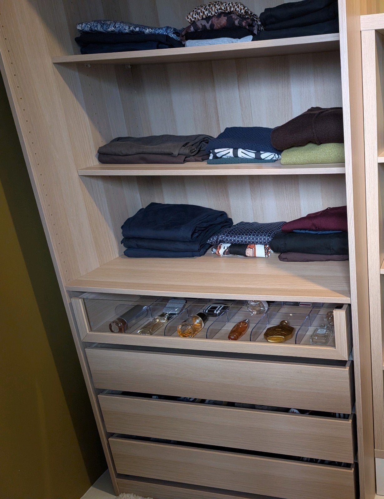 ikea pax kast met laden 100x60x231, Ophalen, Gebruikt, 200 cm of meer, Met lade(s)