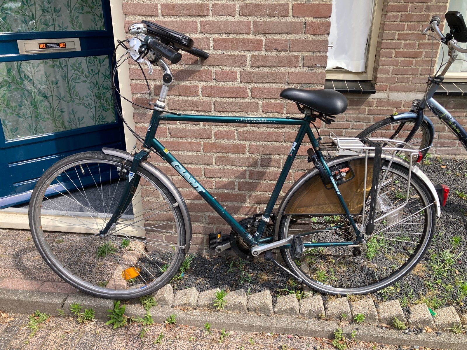 Giant fiets - achterwiel reparatie nodig, Fietsen en Brommers, Fietsen | Heren | Herenfietsen, Ophalen, Gebruikt, Giant