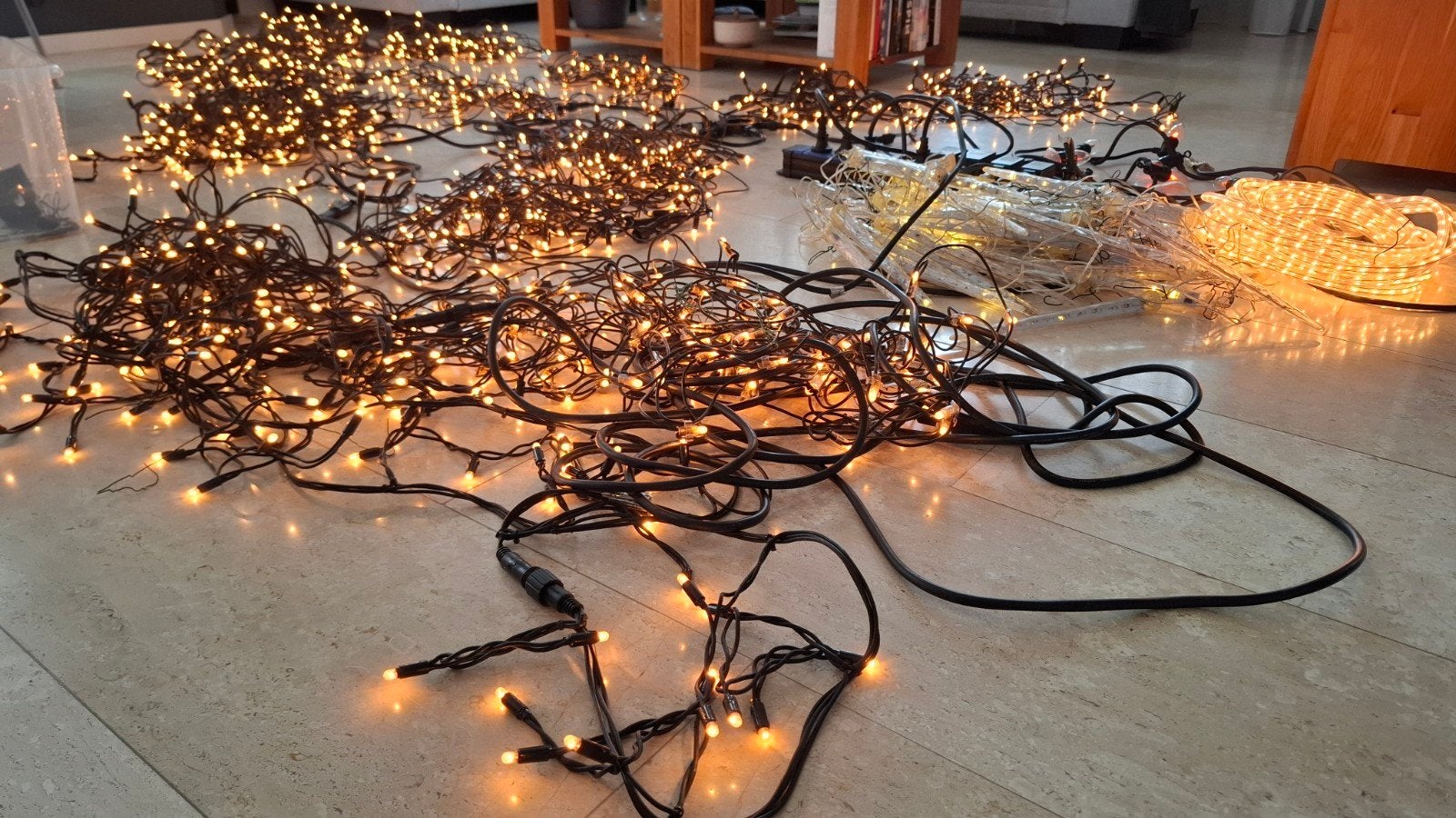 Kerstverlichting voor tuin of gevel., Diversen, Ophalen, Gebruikt