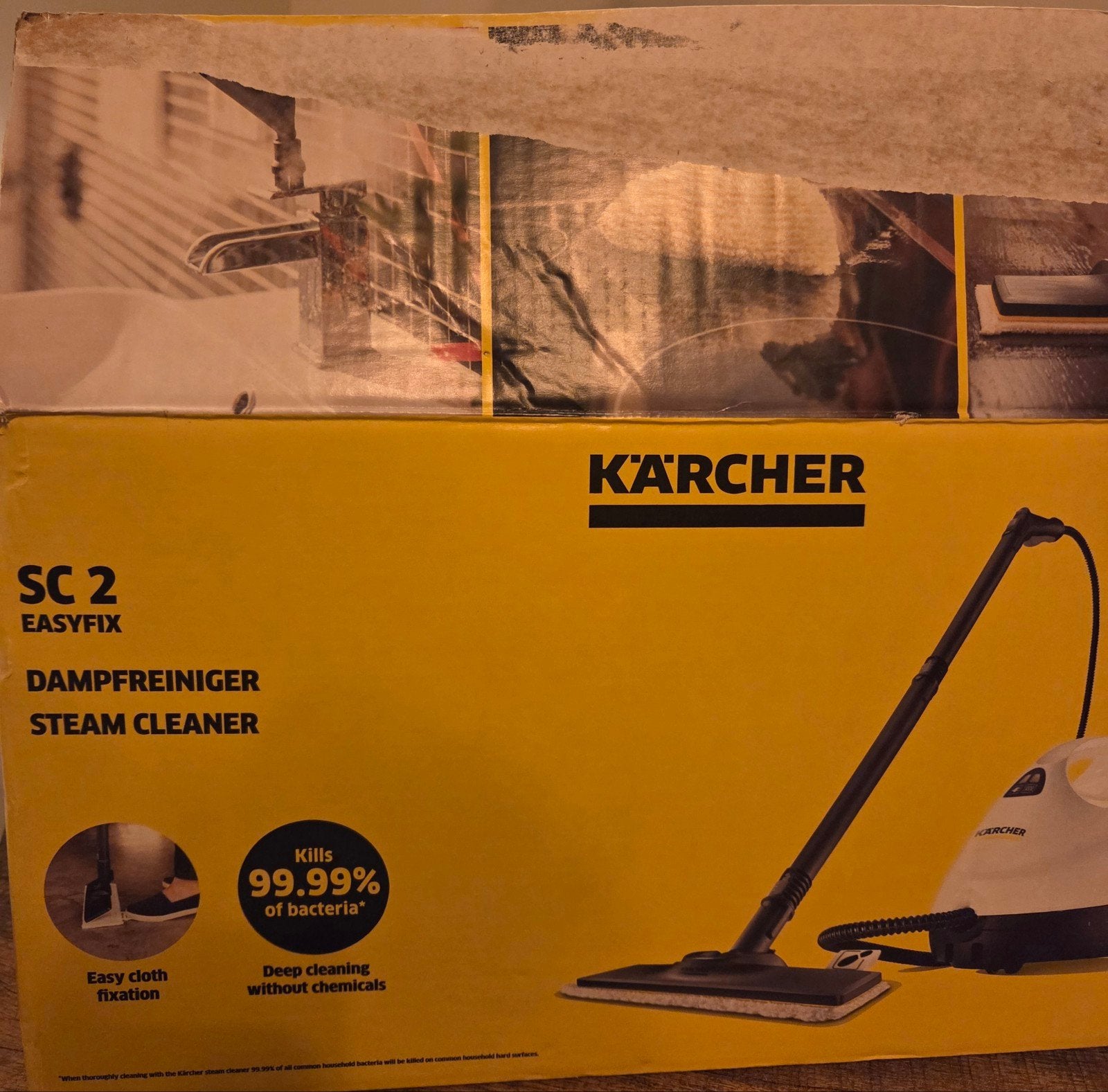Kärcher SC 2 EasyFix Stoomreiniger - Nieuw in Doos, Doe-het-zelf en Verbouw, Ophalen of Verzenden, Nieuw, Overige typen
