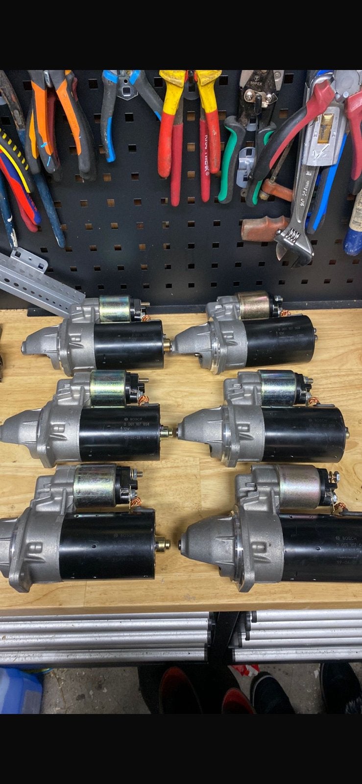 Startmotor Bosch 0 001 107 058, lombardini, ruggerini, Ophalen of Verzenden, Nieuw