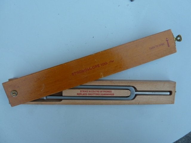 stemvork, stroboscoop, Ophalen of Verzenden