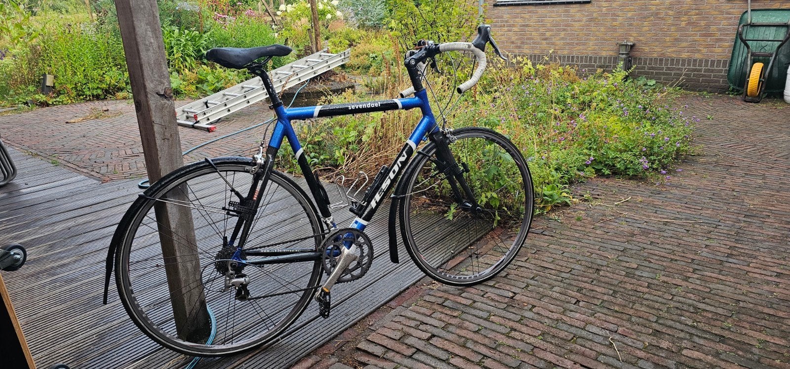 Ilson Sevendael racefiets, 28 inch, Gebruikt, Velgrem, 15 tot 20 versnellingen