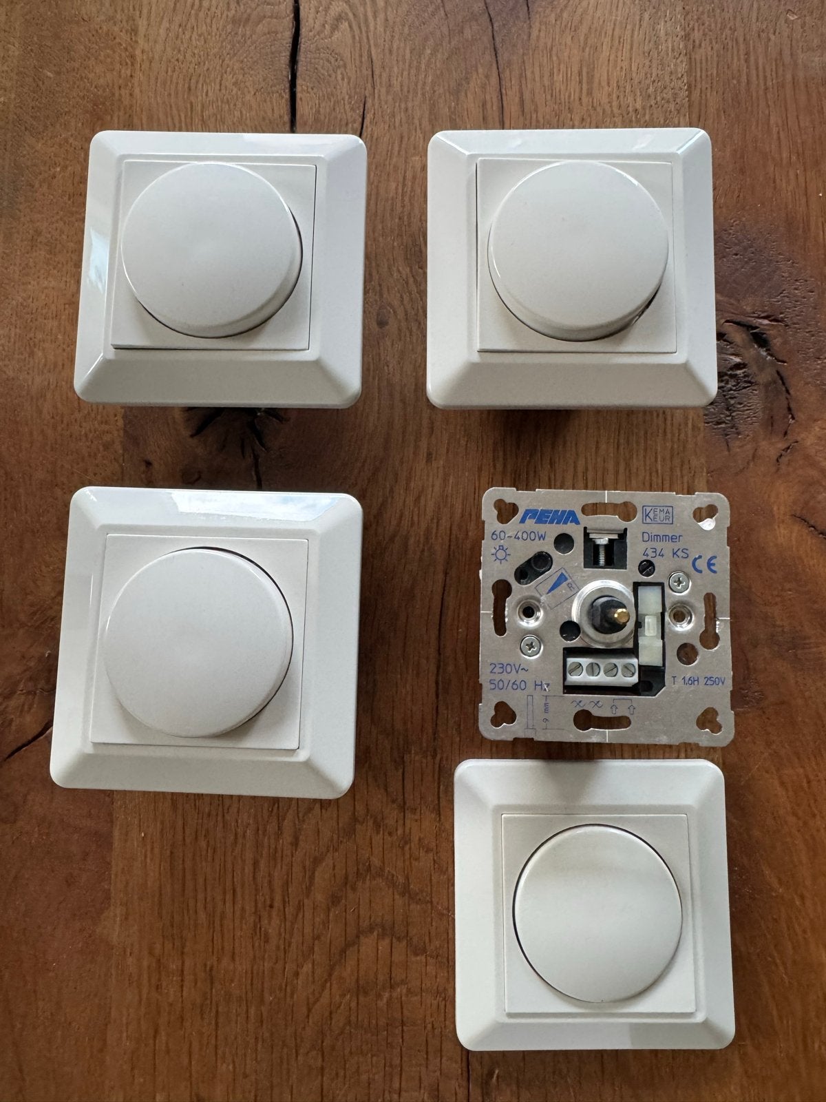 4x Peha 434KS Dimmers 60-400W, Ophalen of Verzenden, Gebruikt, Overige merken, Dimmer