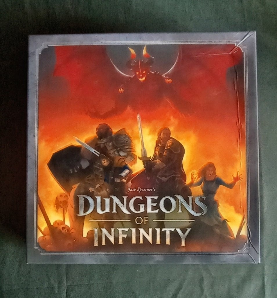 Bordspel Dungeons of Infinity (EN), 1e editie, Een of twee spelers, Ophalen of Verzenden, Gebruikt, Infinity & More