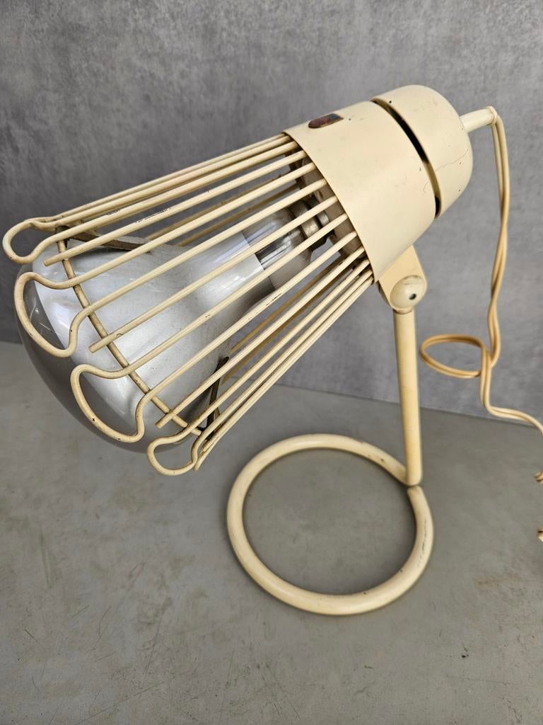Vintage Tafellamp Philips Cocotte Tafellamp, Ophalen of Verzenden, Gebruikt, Minder dan 50 cm