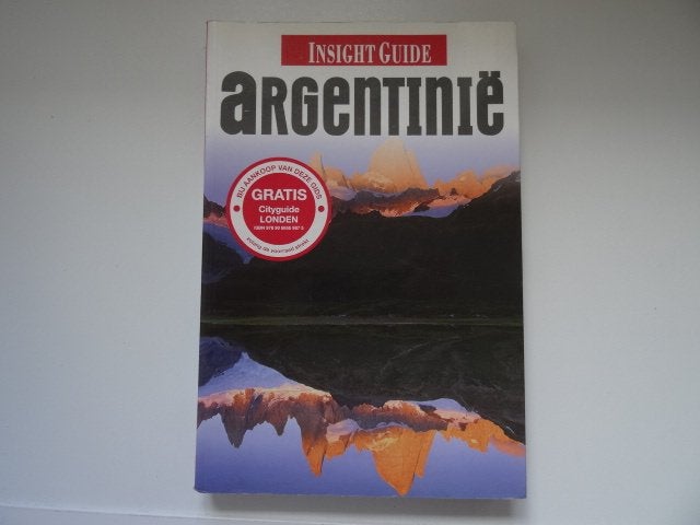 Argentinie ; insight guide reisgids, Boeken, Reisgidsen, Zo goed als nieuw, Reisgids of -boek, Europa, Overige merken, Ophalen of Verzenden