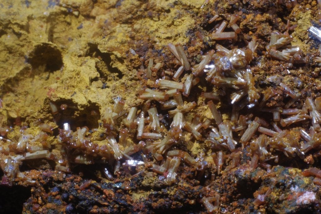 ENDLICHIET kristallen uit Mexico., Ophalen of Verzenden, Mineraal
