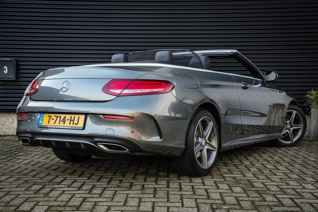 Mercedes-Benz C-Klasse Cabrio C 180 AMG Sport | € 25.950,0, Automaat, Cabriolet, 4 stoelen, Leder en Stof