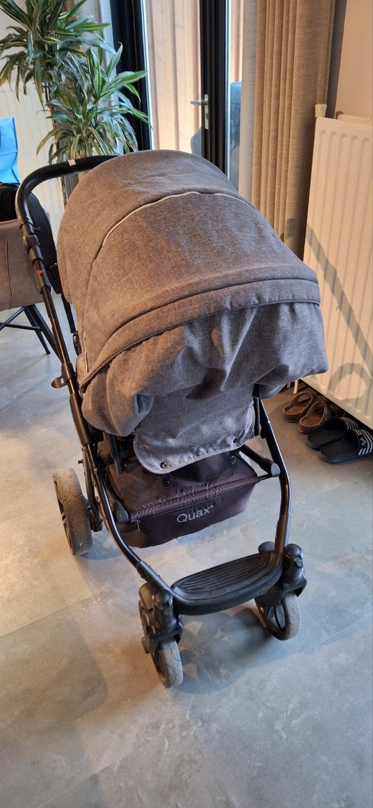 Quax Avenue kinderwagen - Grijs, Ophalen, Gebruikt, Kinderwagen, Overige merken