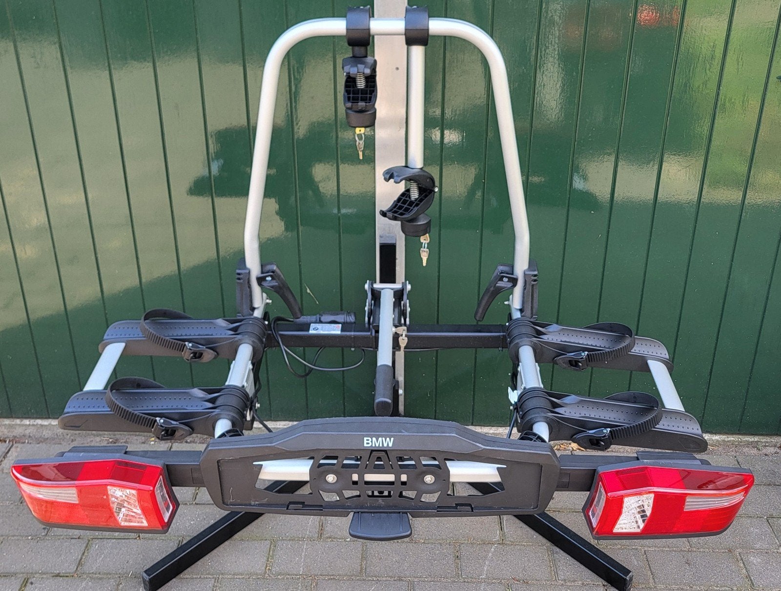 Uebler x21s Fietsendrager, Auto diversen, Fietsendragers, Zo goed als nieuw, Trekhaakdrager, 2 fietsen, Brede banden, Elektrische fiets