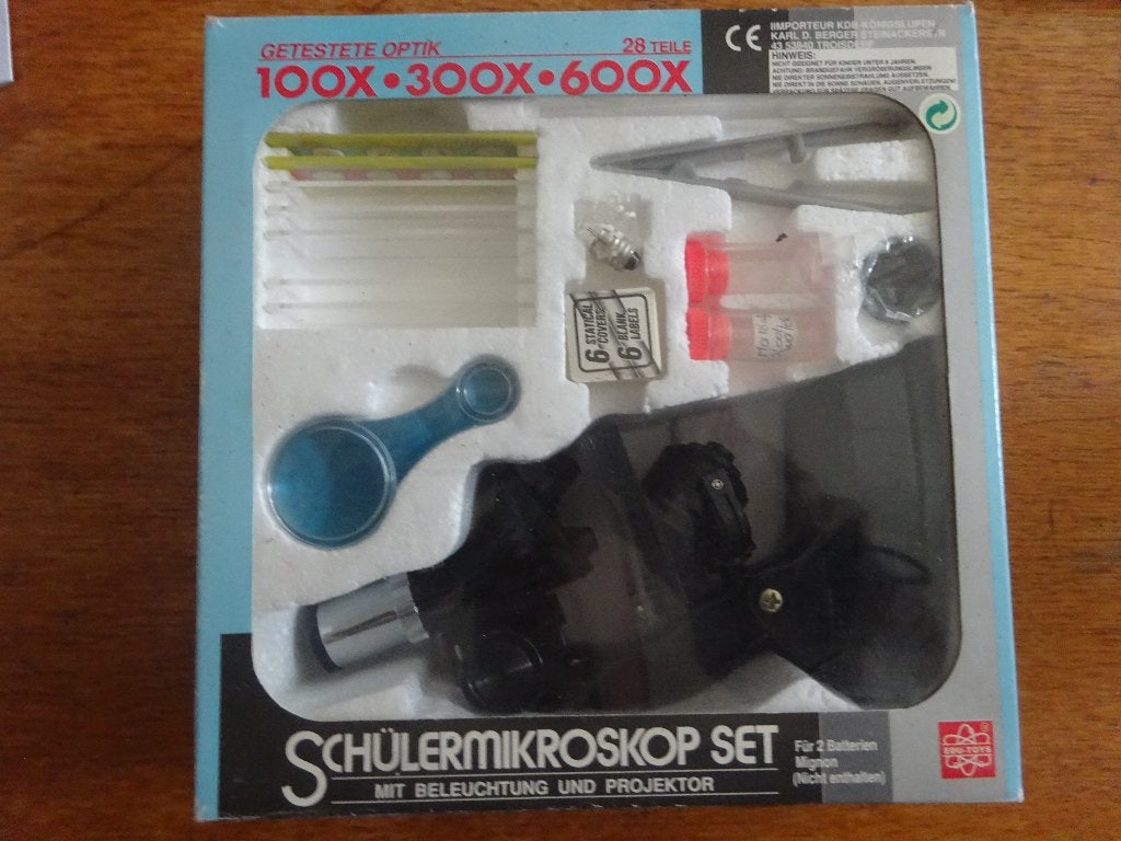 Educatieve speelgoedmicroscoop 109, 300 en 600x., Diversen, Ophalen of Verzenden