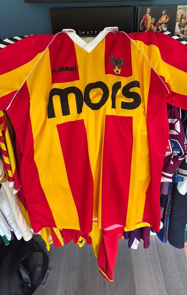 Go ahead eagles 1991-1993 thuisshirt Mors, Groter dan maat XL, Ophalen of Verzenden, Zo goed als nieuw, Shirt