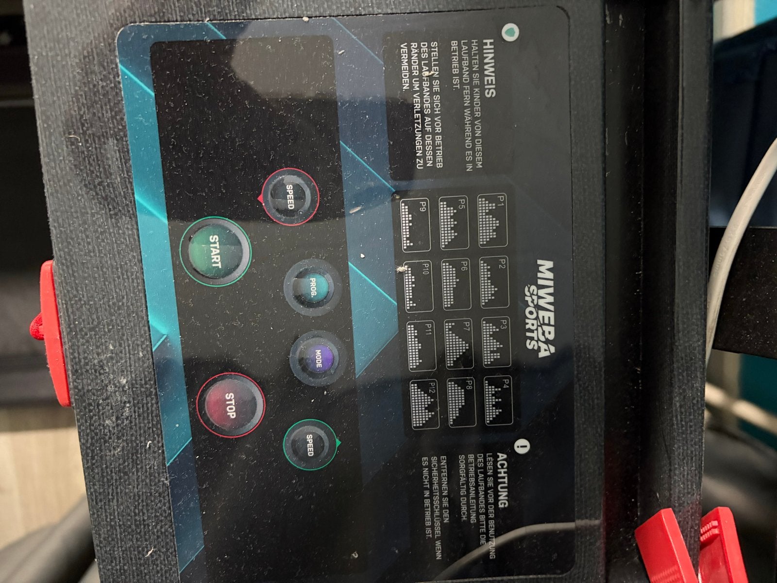 Miweba Sports Loopband / opklapbaar, Ophalen, Zo goed als nieuw, Metaal, Loopband