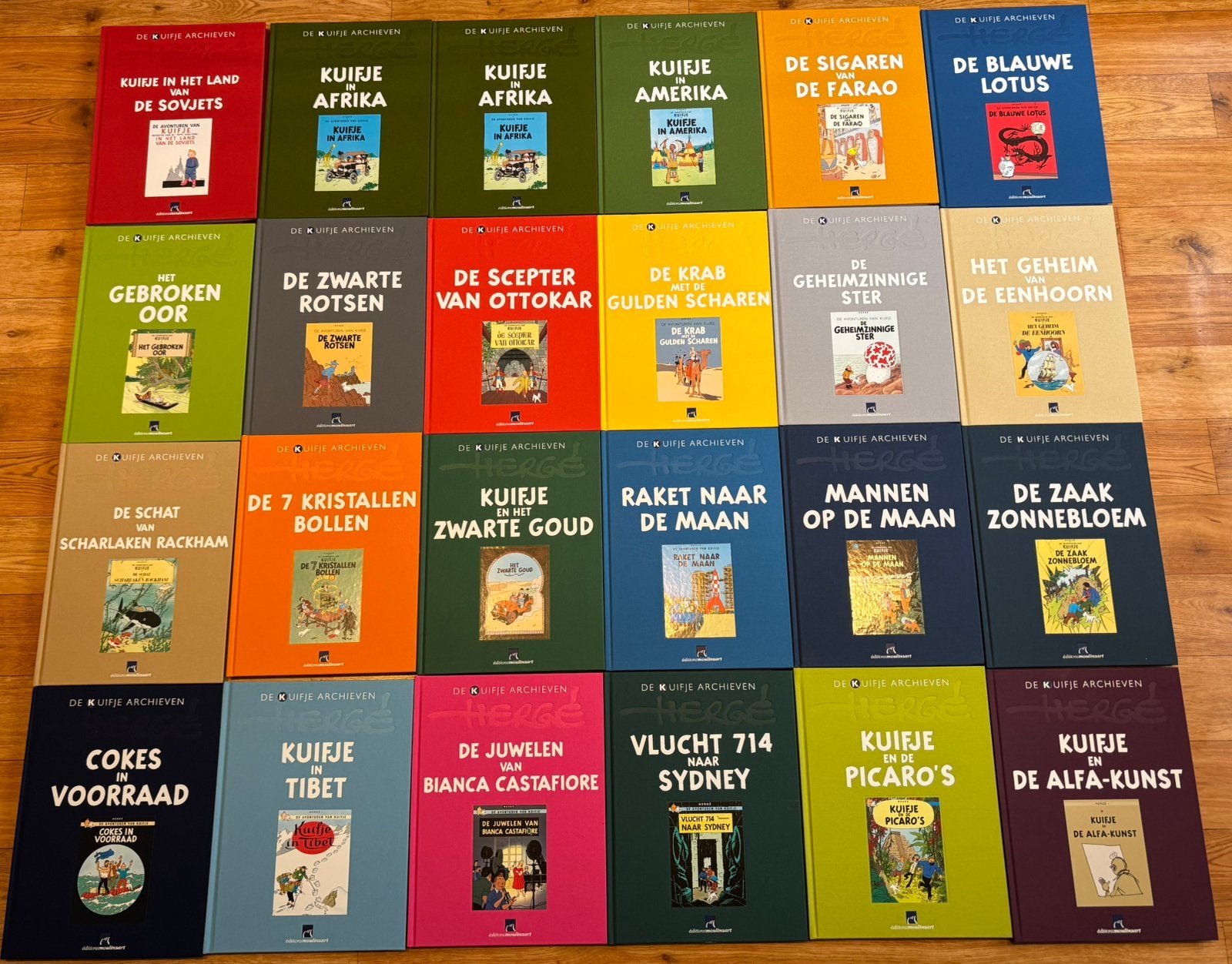 De Kuifje Archieven Reeks - Collectie 24 stuks, Boeken, Complete serie of reeks, Ophalen of Verzenden, Nieuw