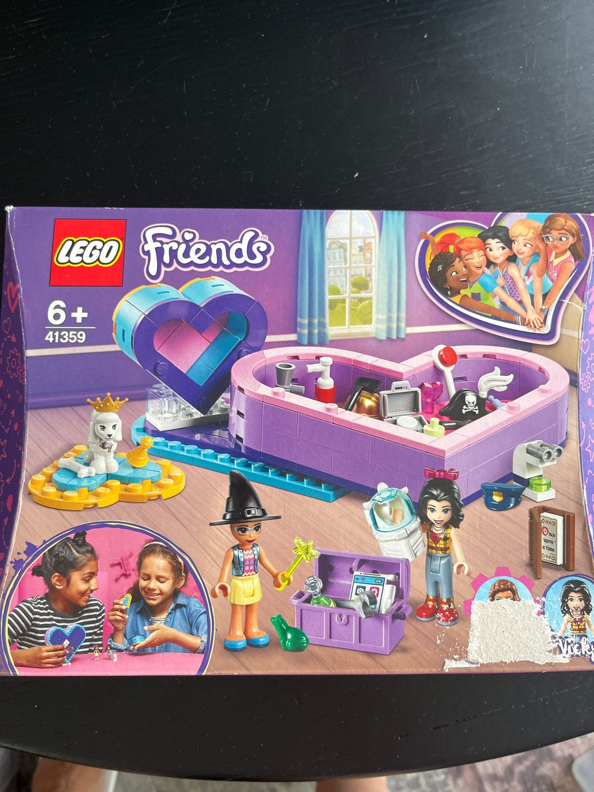 LEGO Friends Hartjesdoos Vriendschap 41359 - Complete set, Gebruikt, Lego, Friends, Ophalen of Verzenden