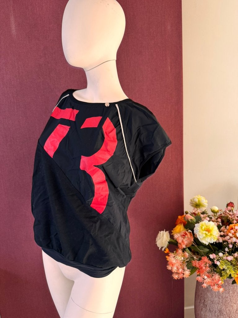 Zip73 top met rode glitter opdruk, maat XL, Maat 46/48 (XL) of groter, Zip73, Ophalen of Verzenden, Zo goed als nieuw