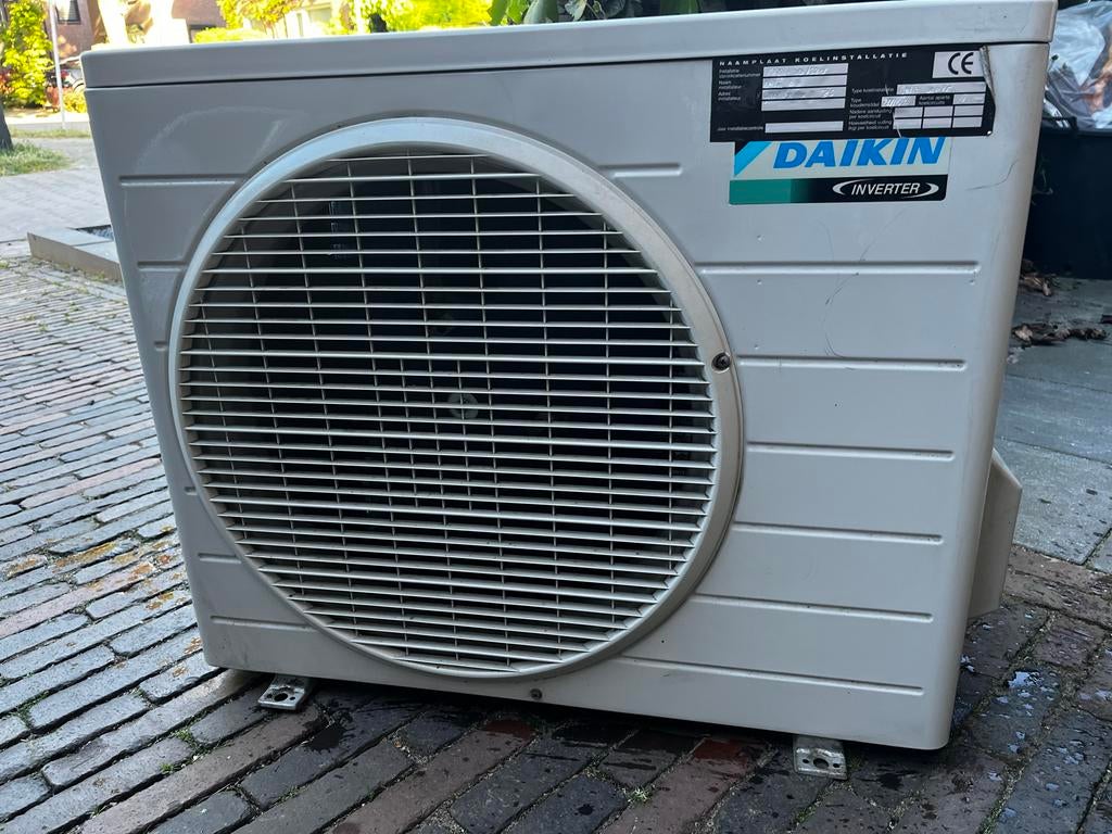 Daikin RX26J3V1B Buitenunit Airco Inverter, Witgoed en Apparatuur, Airco's, Ophalen, Gebruikt, Minder dan 60 m³, 3 snelheden of meer