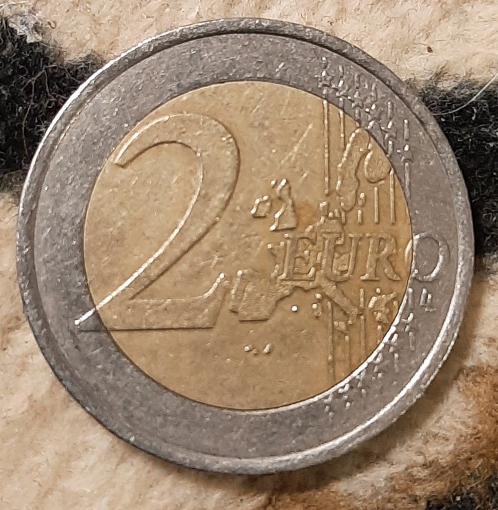2 euro munt Frankrijk 2001, Postzegels en Munten, Munten | Europa | Euromunten, Ophalen, Frankrijk, 2 euro, Losse munt