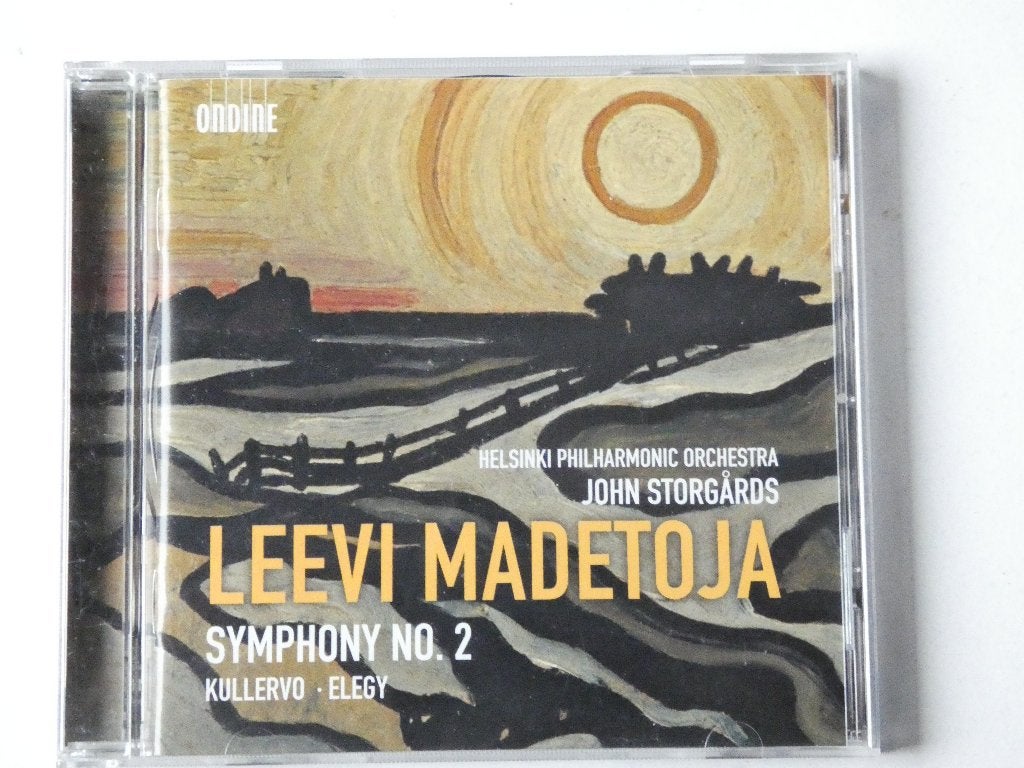 Leevi Madetoja John Storgårds Symphony No.2, Kullervo, Elegy, Verzenden, Modernisme tot heden, Gebruikt, Orkest of Ballet