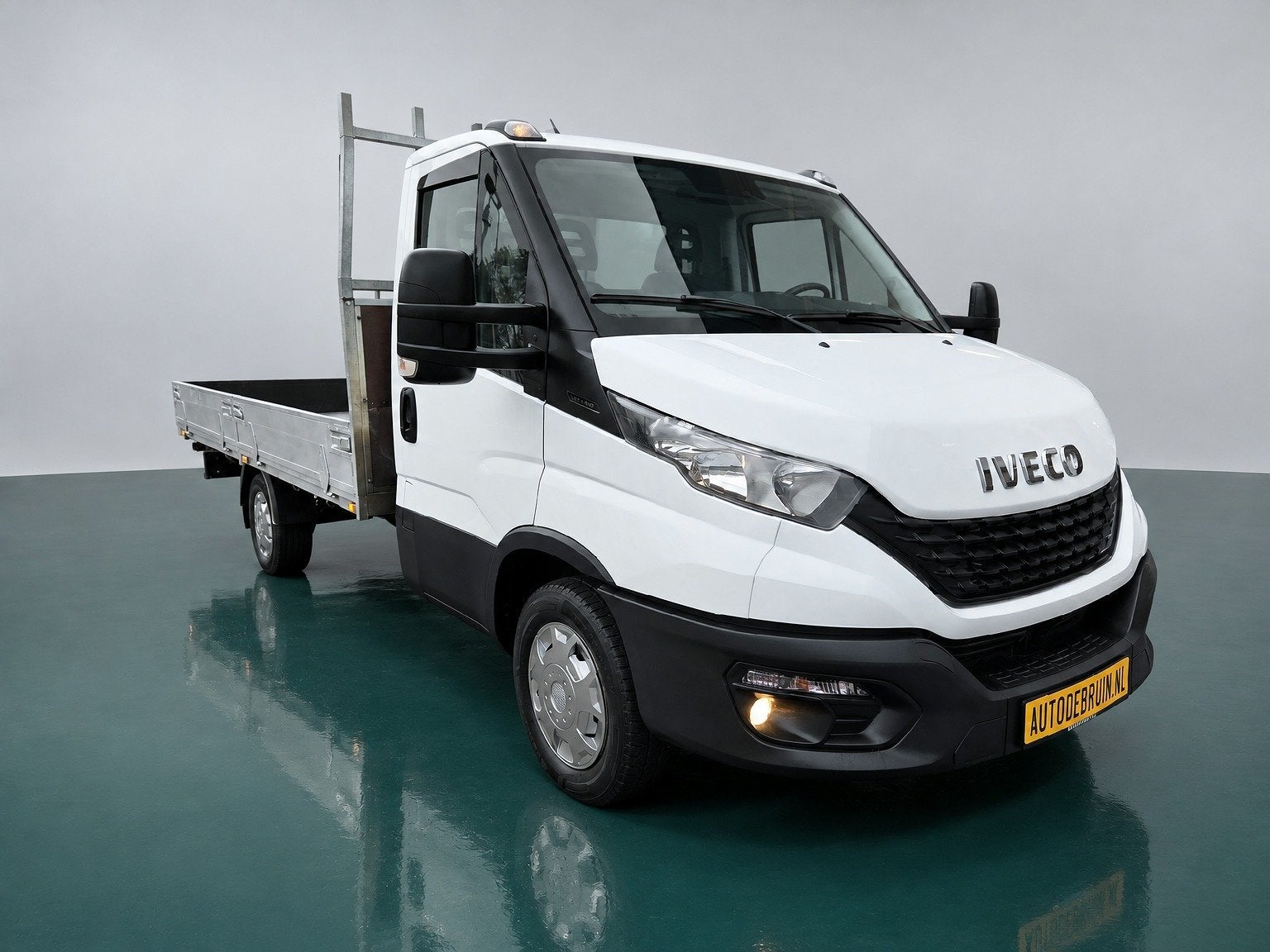 Iveco Daily 35S14 Airco Cruise control 4,24 lengte laadbak T, Auto's, Gebruikt, Iveco, Verwarmde buitenspiegels, Wit