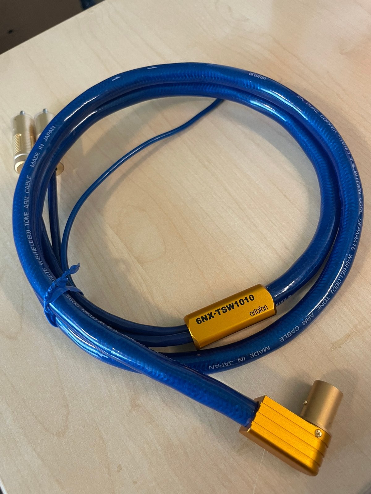 Ortofon 1010 Phono 1,2 mtr, Ophalen of Verzenden, Zo goed als nieuw, Minder dan 2 meter