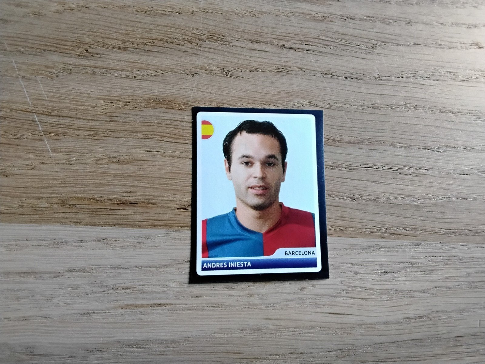 Panini Champions League 2006-2007 Andres Iniesta sticker, Ophalen of Verzenden, Zo goed als nieuw, Poster, Plaatje of Sticker