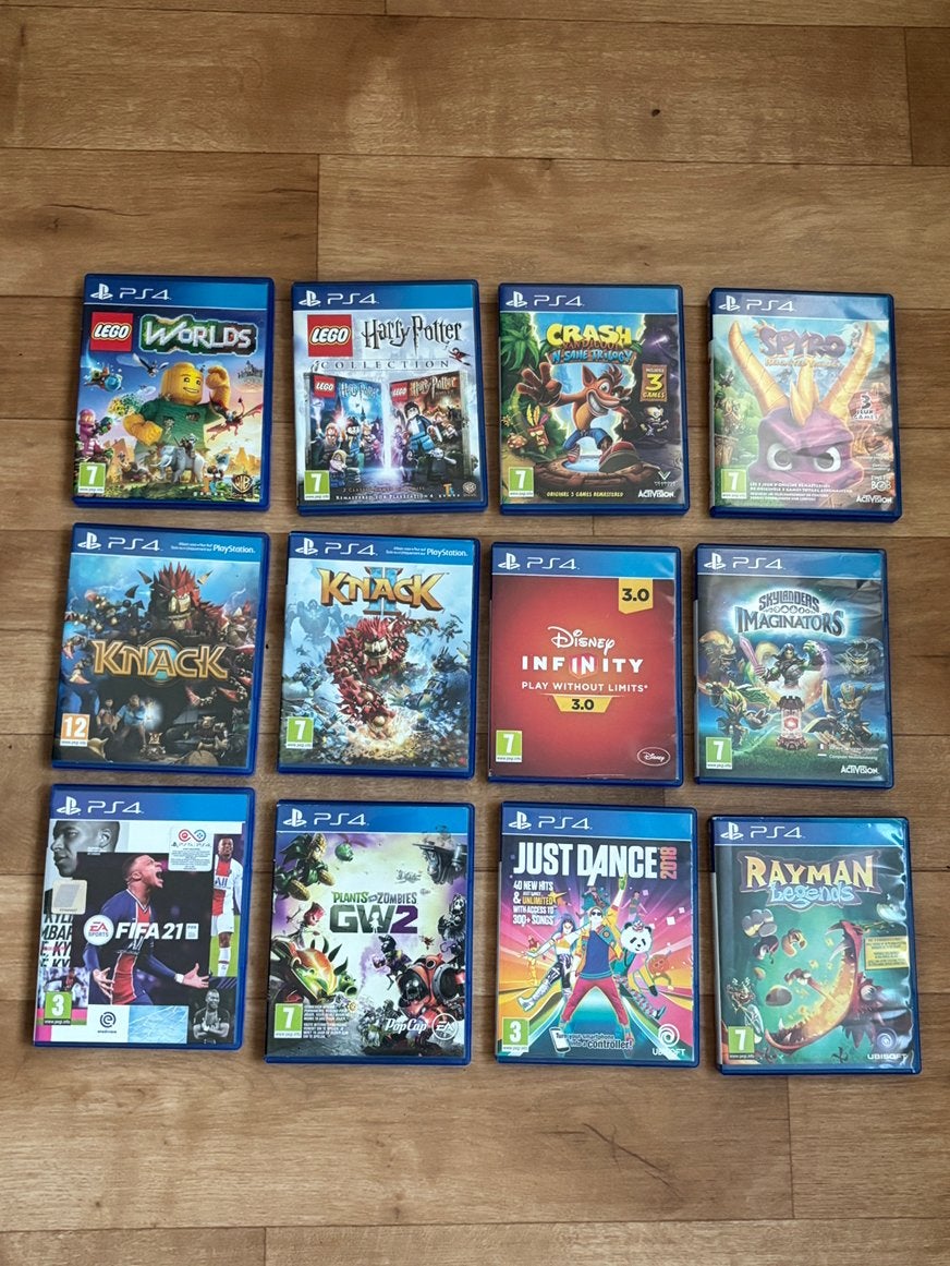 Verschillende PS4 games