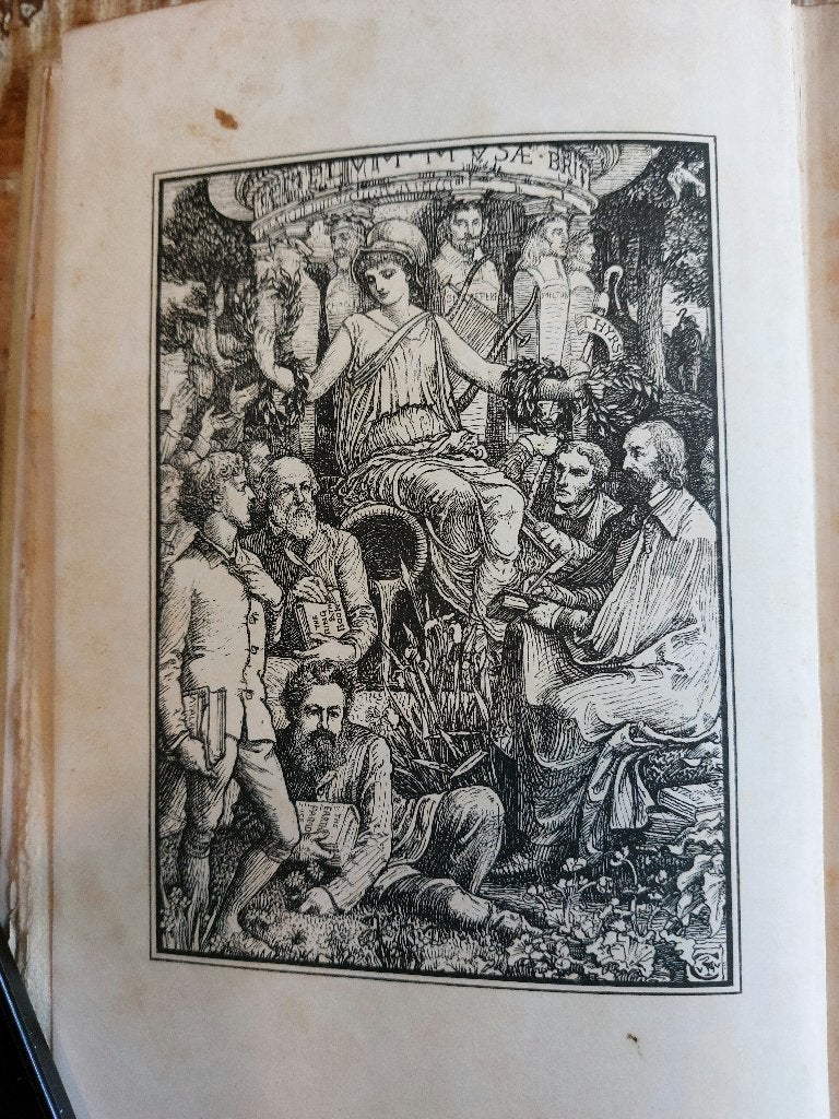 1883 Living English poets, Ophalen of Verzenden