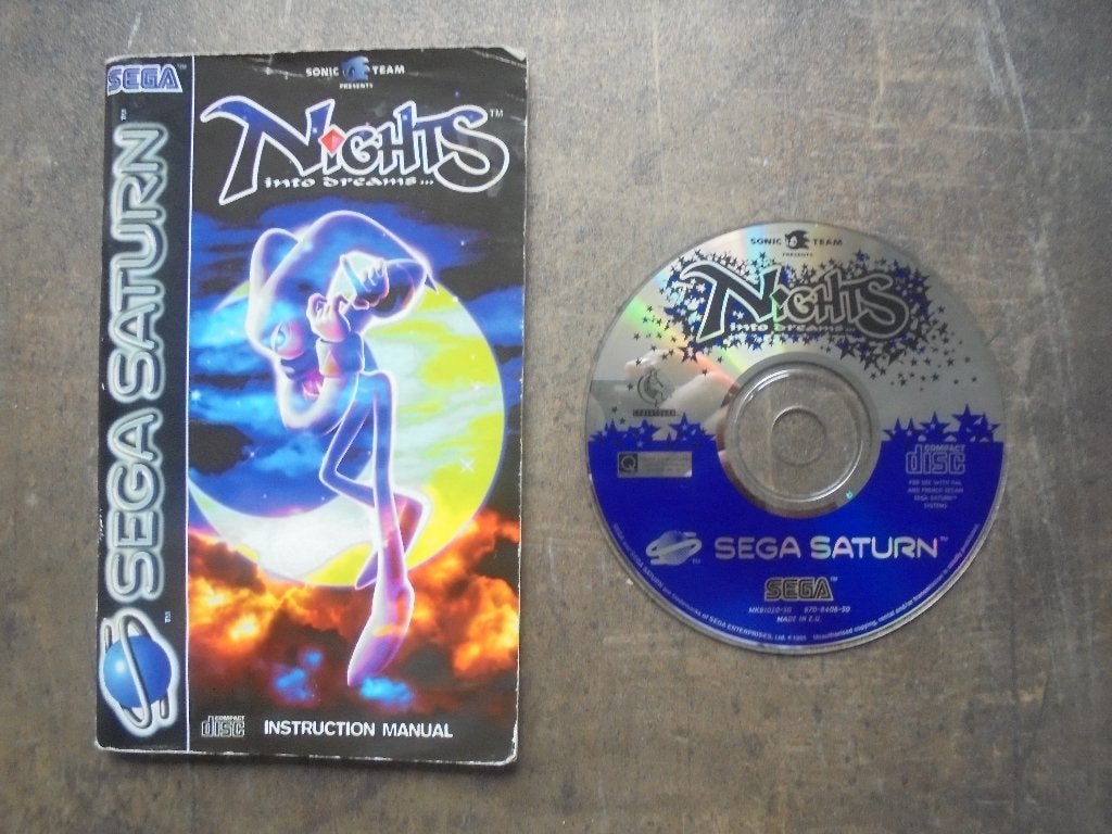 Nights Into Dreams voor Sega Saturn (zie foto's), Gebruikt, 1 speler, Racen en Vliegen, Ophalen of Verzenden