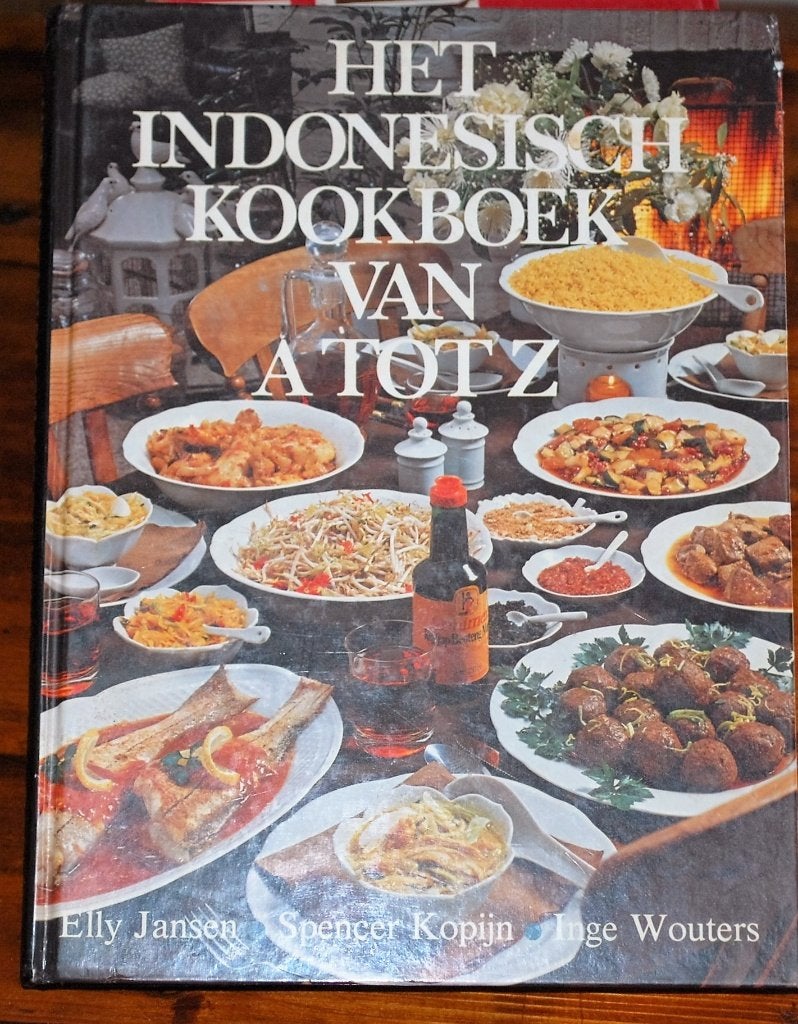 Indonesisch kookboek van A tot Z Elly Jansen Spencer Kopijn, Elly Jansen Spencer Kopijn Inge Wouters, Azië en Oosters, Zo goed als nieuw