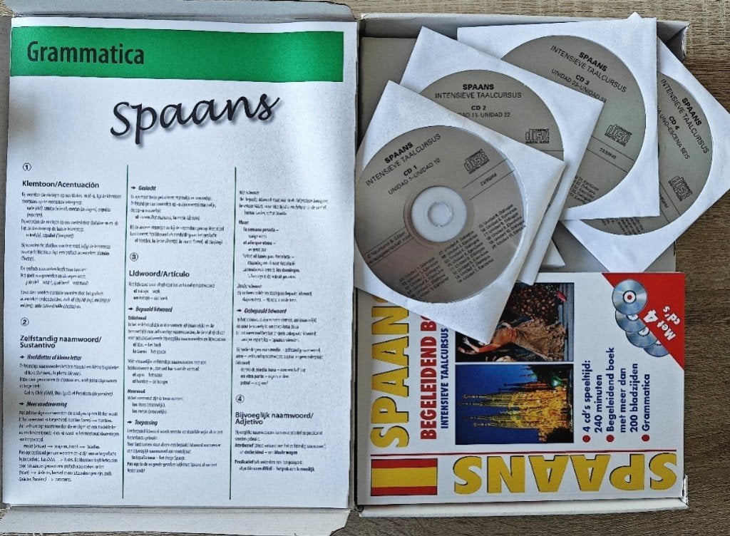 Intensieve Taalcursus op cd: SPAANS!!!, Ophalen of Verzenden, Alpha, Zo goed als nieuw, Niet van toepassing